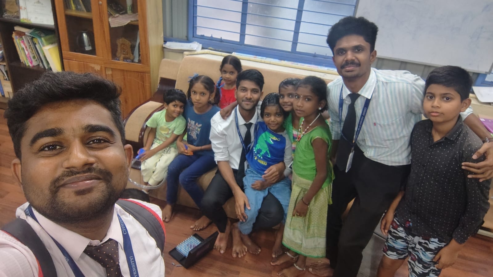 Friends and life at Christ