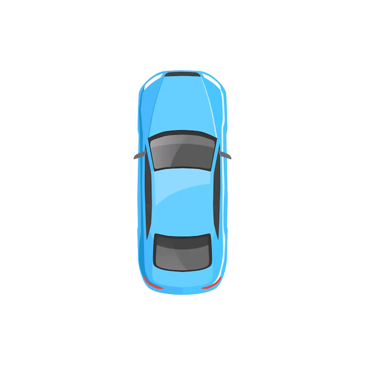 Foundational Blue Car